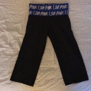 PINK Yoga Capris